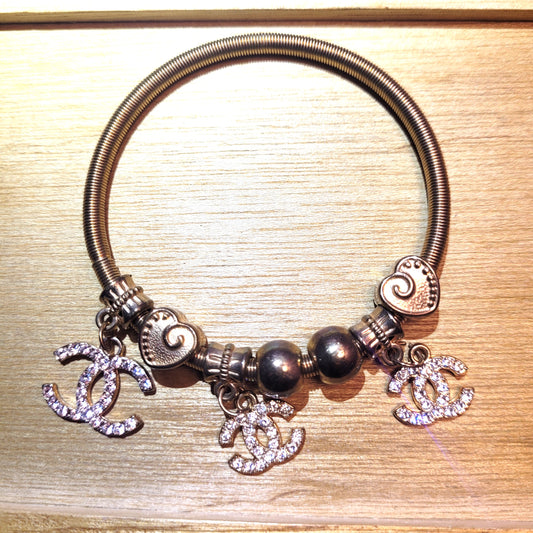 Golden Charm Bracelet